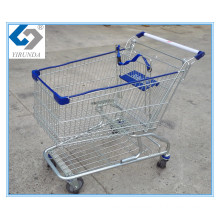 150L America Style Shopping Trolleys with Zinc Plated